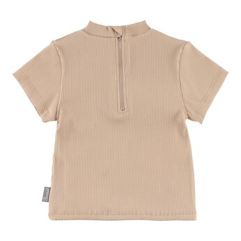 Bade-T-Shirt mit UV-Schutz Rippqualität