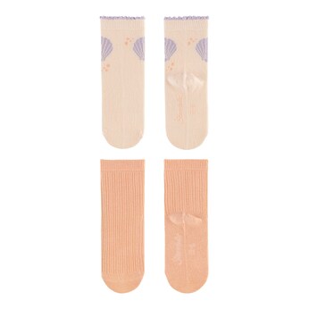 6er-Pack Socken Pfoten Muscheln Schildkröte