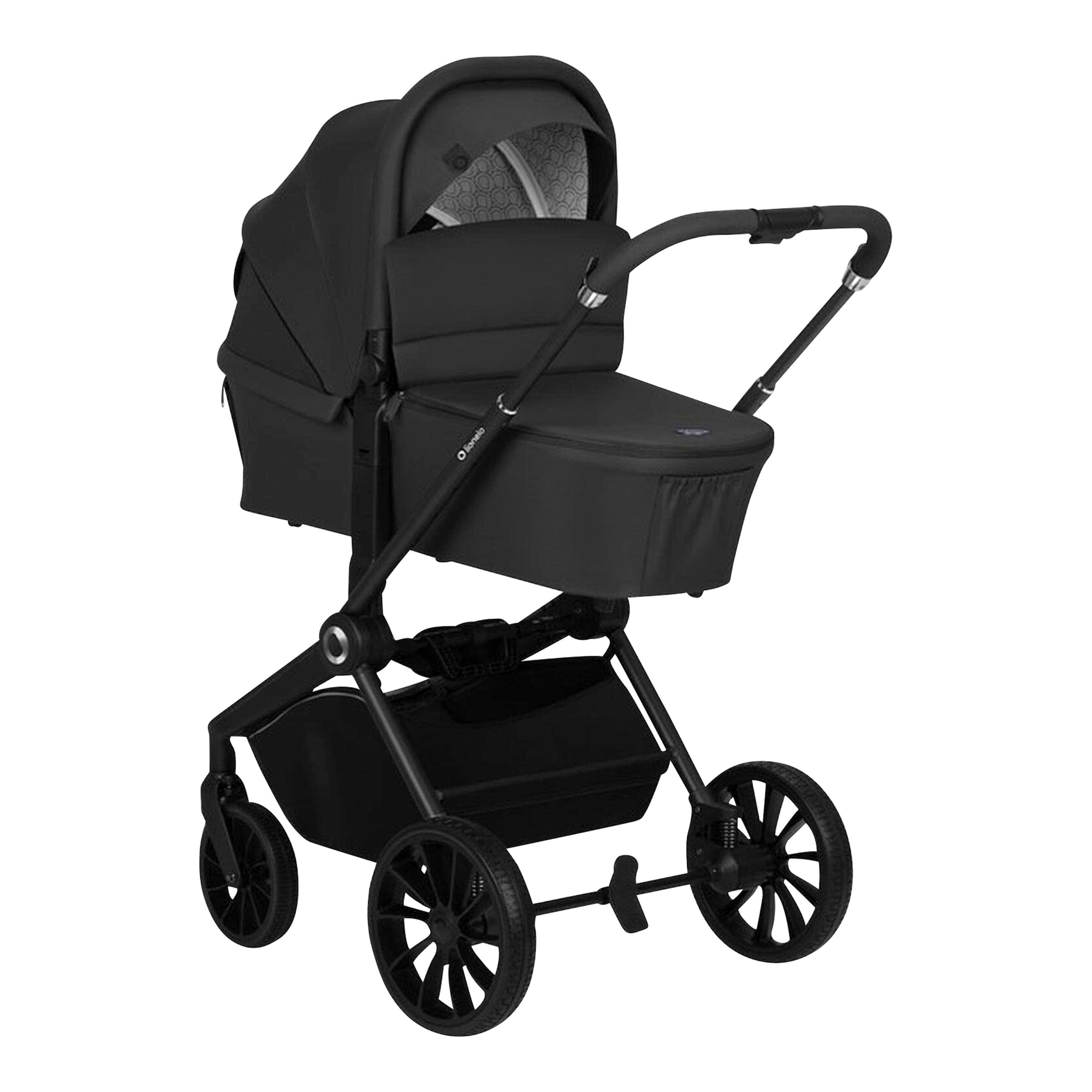Lionelo Kombikinderwagen MIKA PLUS 3in1 schwarz