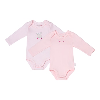 Lot de 2 bodys à manches longues