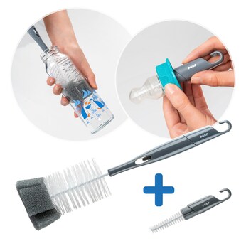 2-in-1 Flaschen- und Saugerbürste