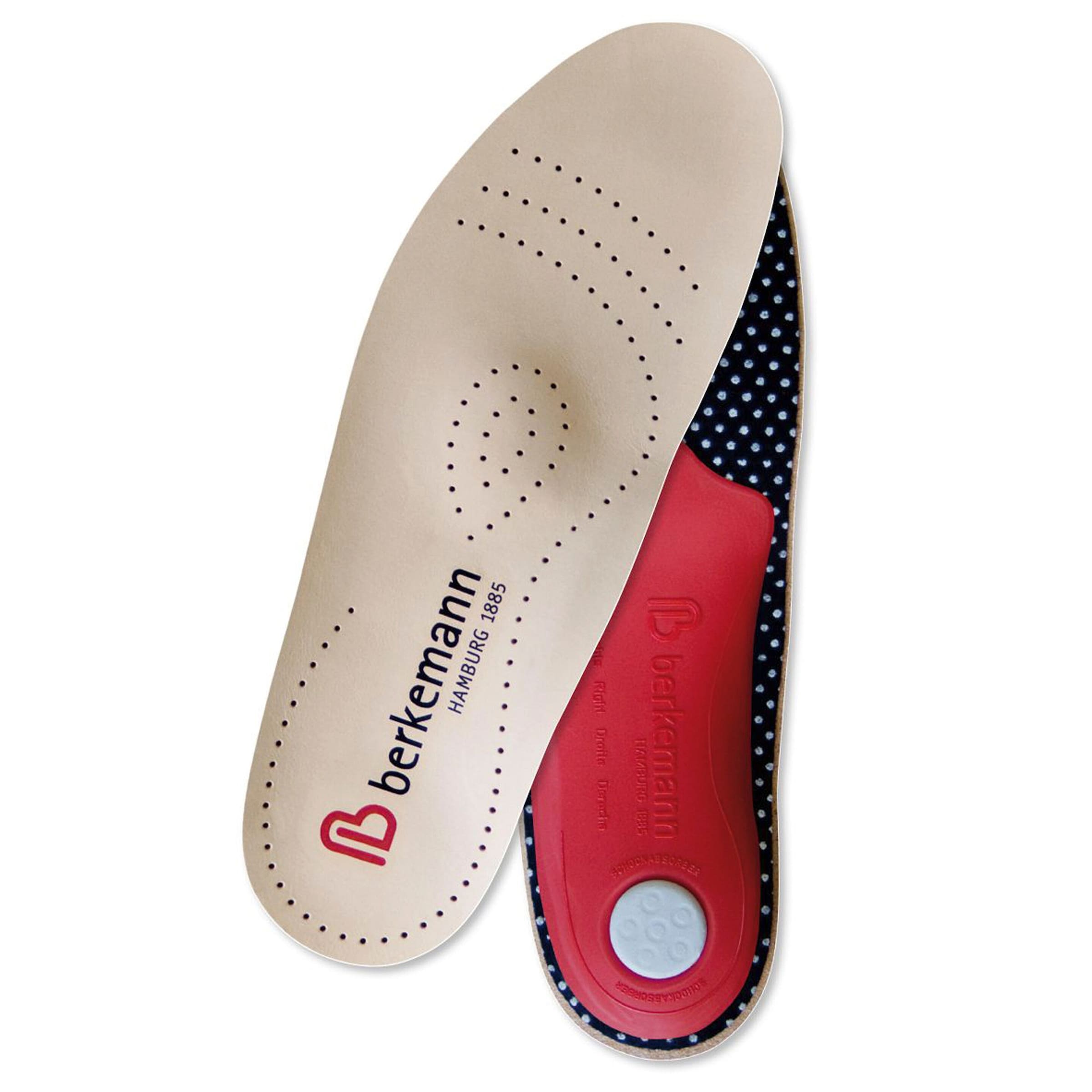 BERKEMANN Semelles orthopédiques « Cuir », paire tout