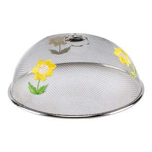 Cloche alimentaire en acier inox «Tournesol»