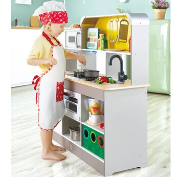 Spielküche Deluxe mit Mikrowelle