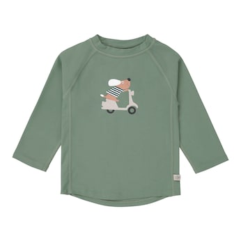 Badeshirt langarm mit UV-Schutz Dackel Roller