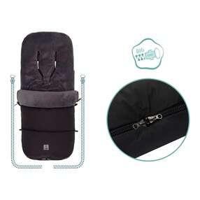 Winterfußsack Kemi für Kinderwagen, Buggy
