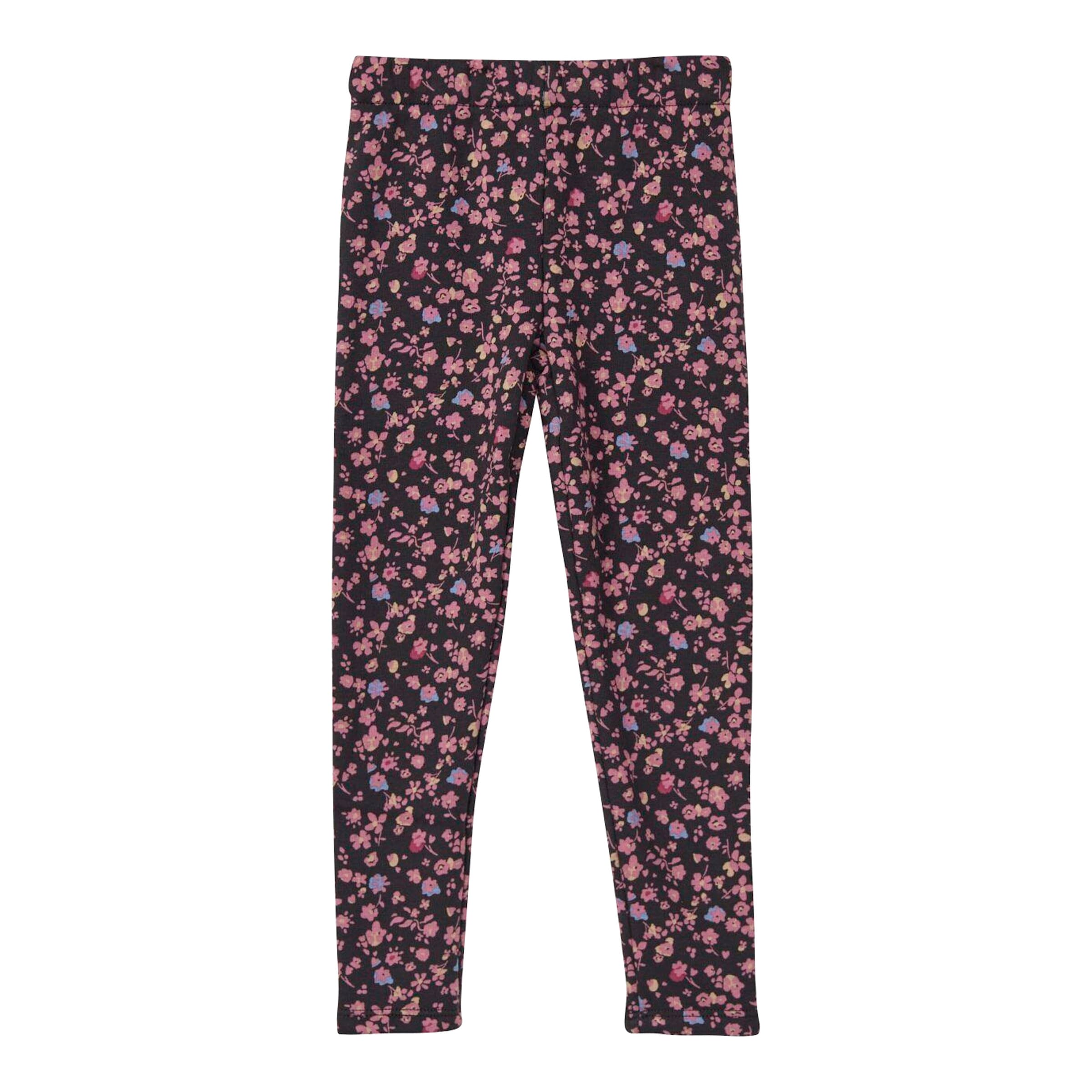 S.Oliver Fleece-Leggings gefüttert Blumen