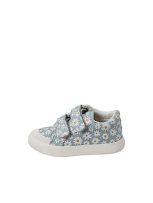 Mädchen Baby Stoffschuhe, Klett
