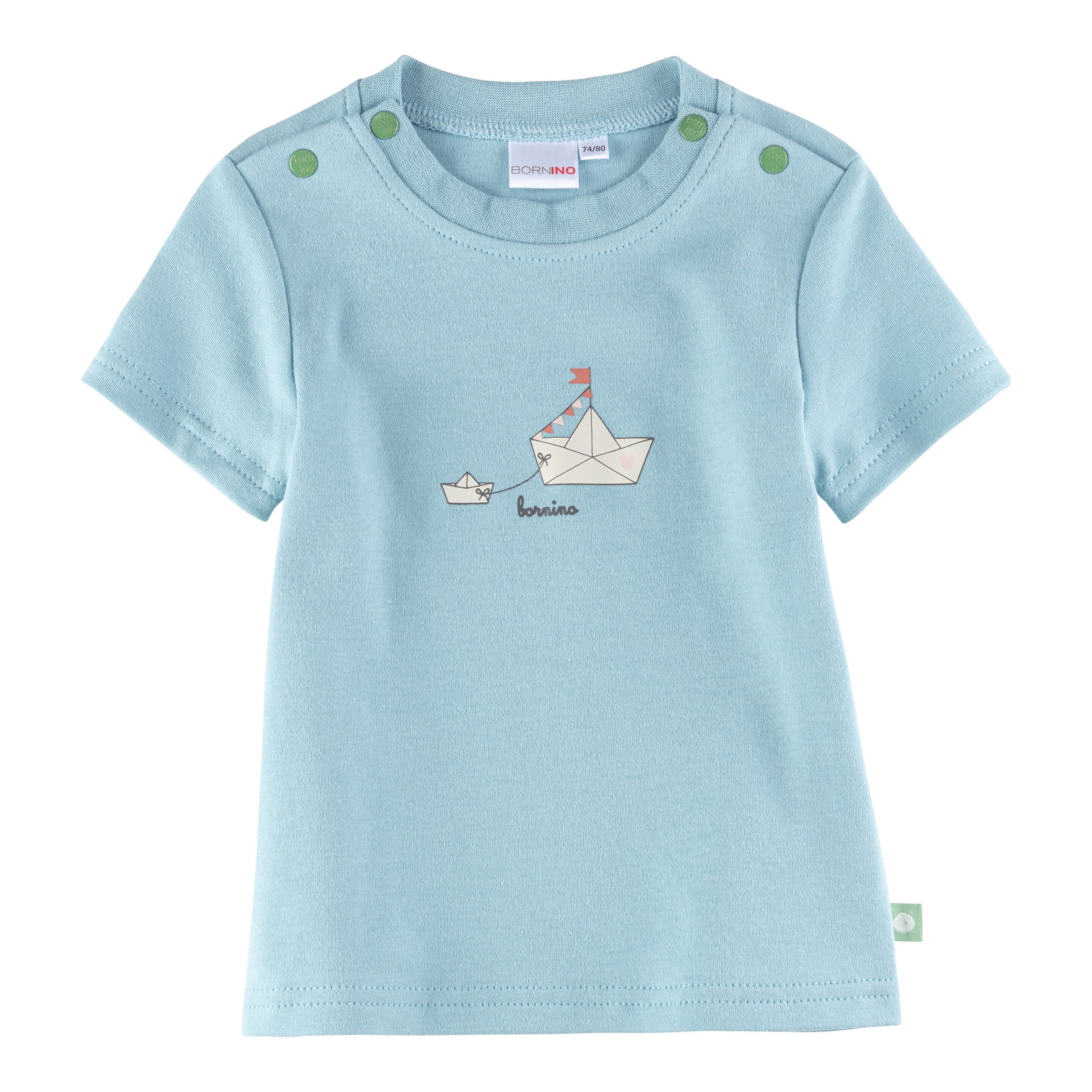 Bornino Summer Beach T-Shirt Papierboote