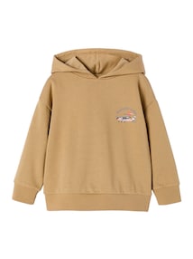 Jungen Kapuzensweatshirt mit Motorflugzeug-Print
