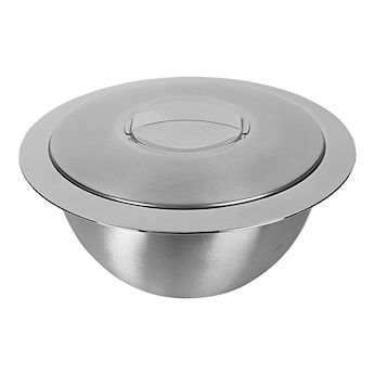Thermoschüssel mit Deckel, Edelstahl