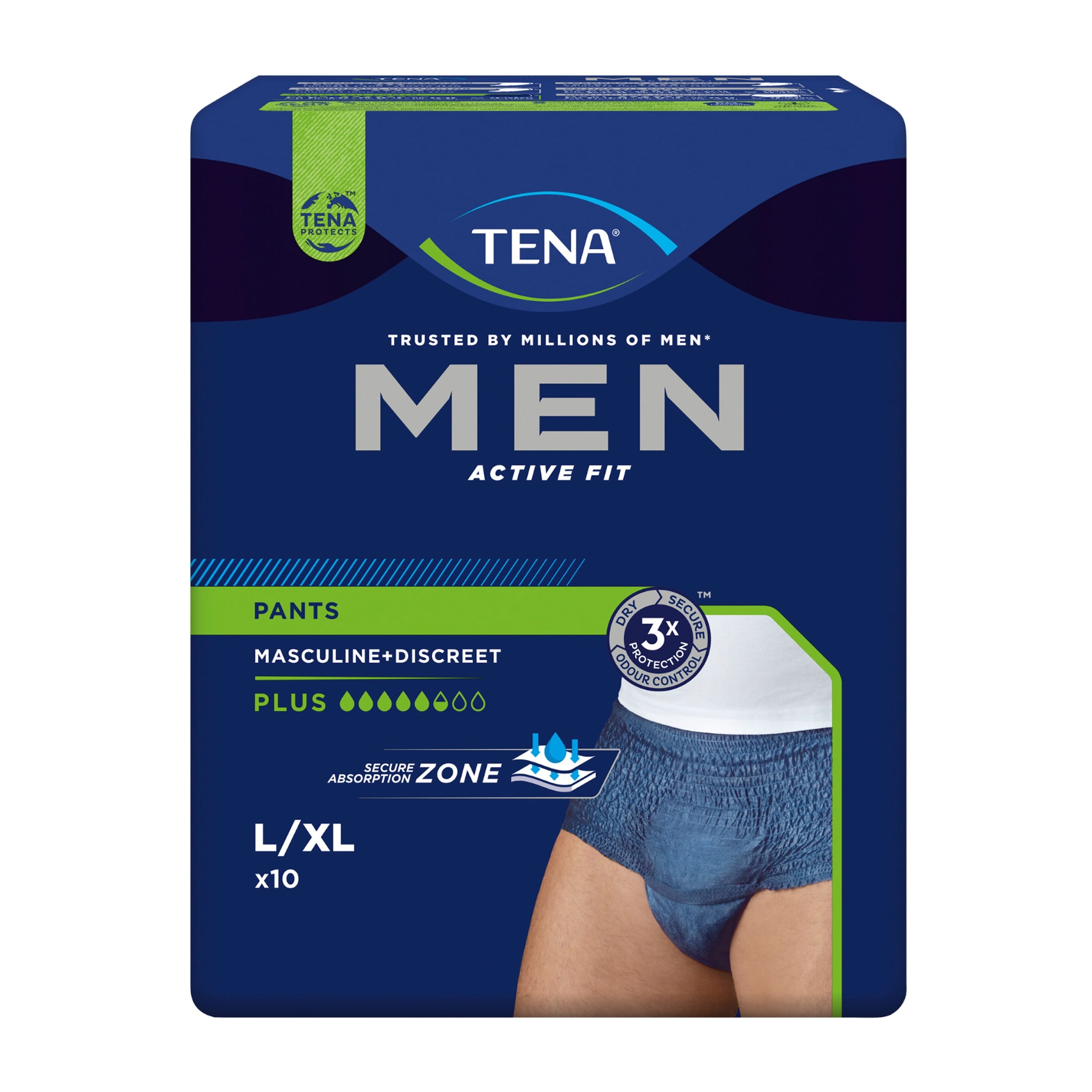 Tena Men Active Fit Pants blau