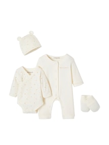 Bio-Kollektion: Baby-Set für Neugeborene, 4 Teile