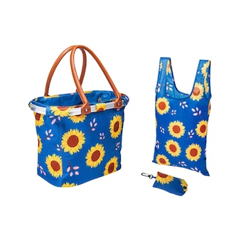 Panier à commissions «tournesol» + sac gratuit