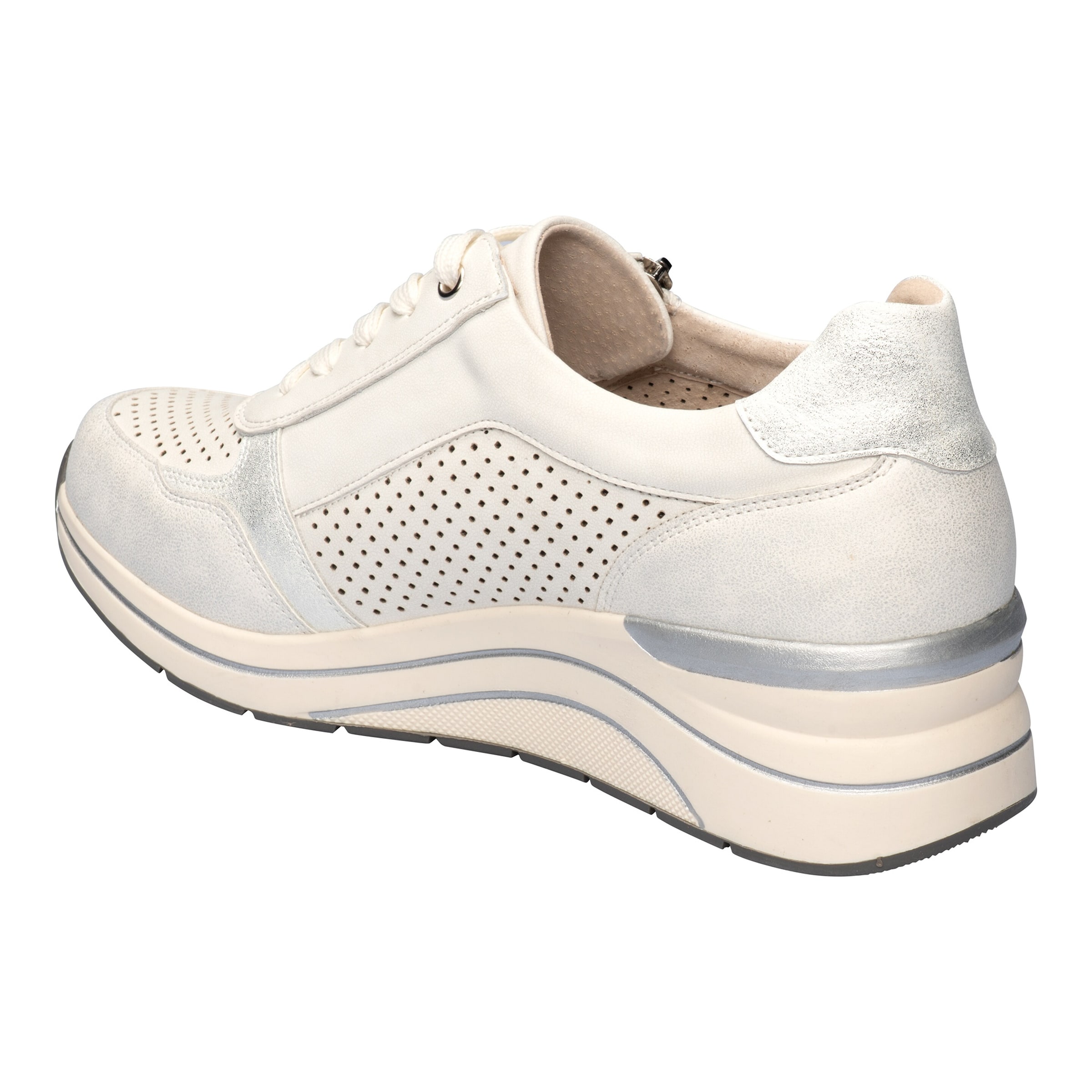 Leder-Keilsneaker „Sandra“