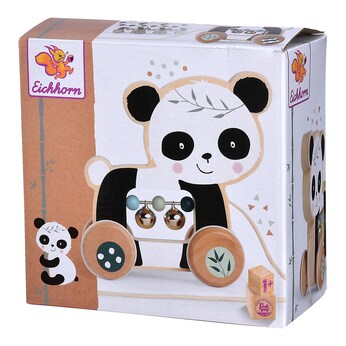 Nachziehspielzeug Panda