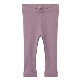 Legging matière côtelée