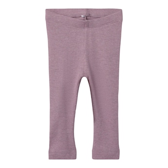 Legging matière côtelée