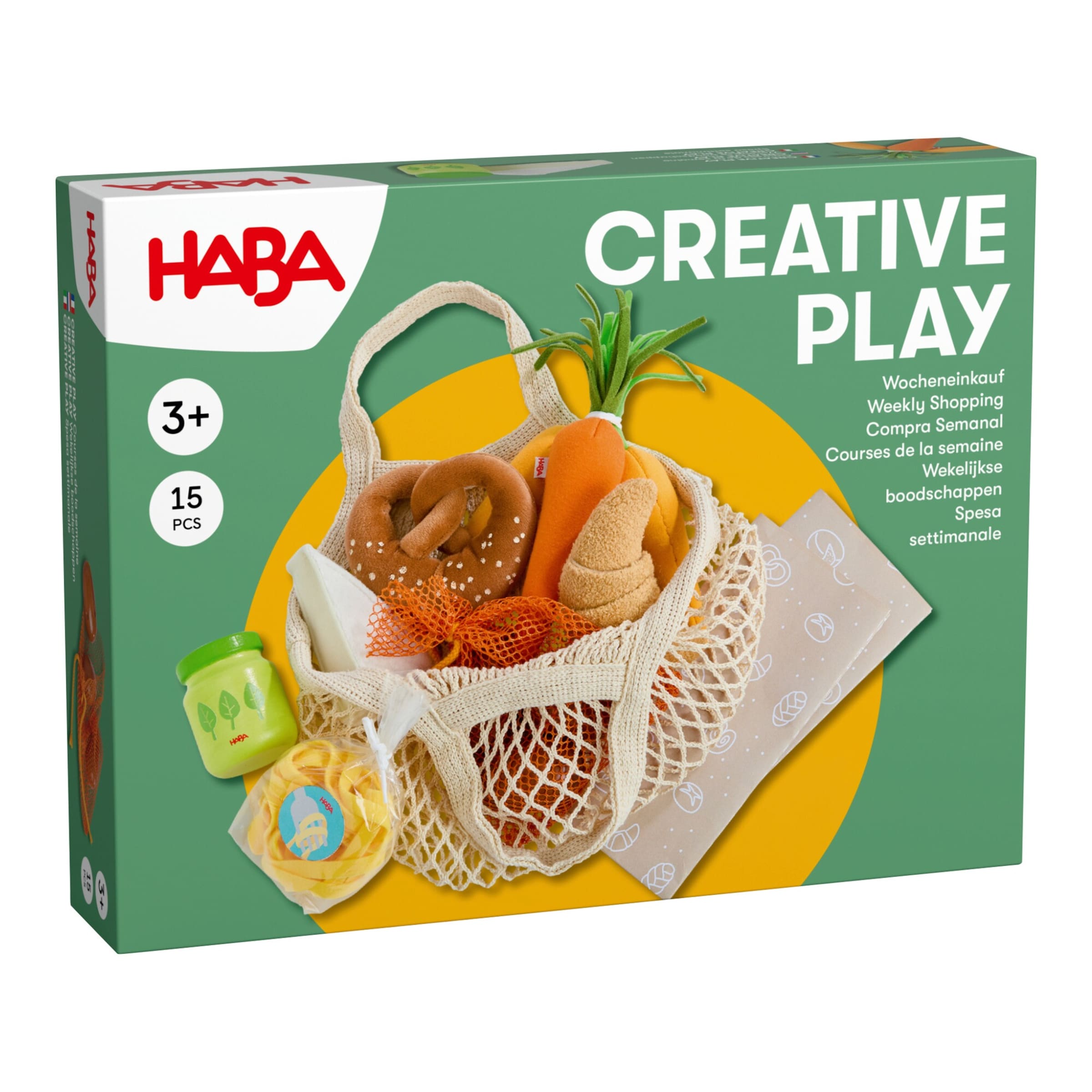 Haba Spiellebensmittel "Creative Play - Wocheneinkauf"