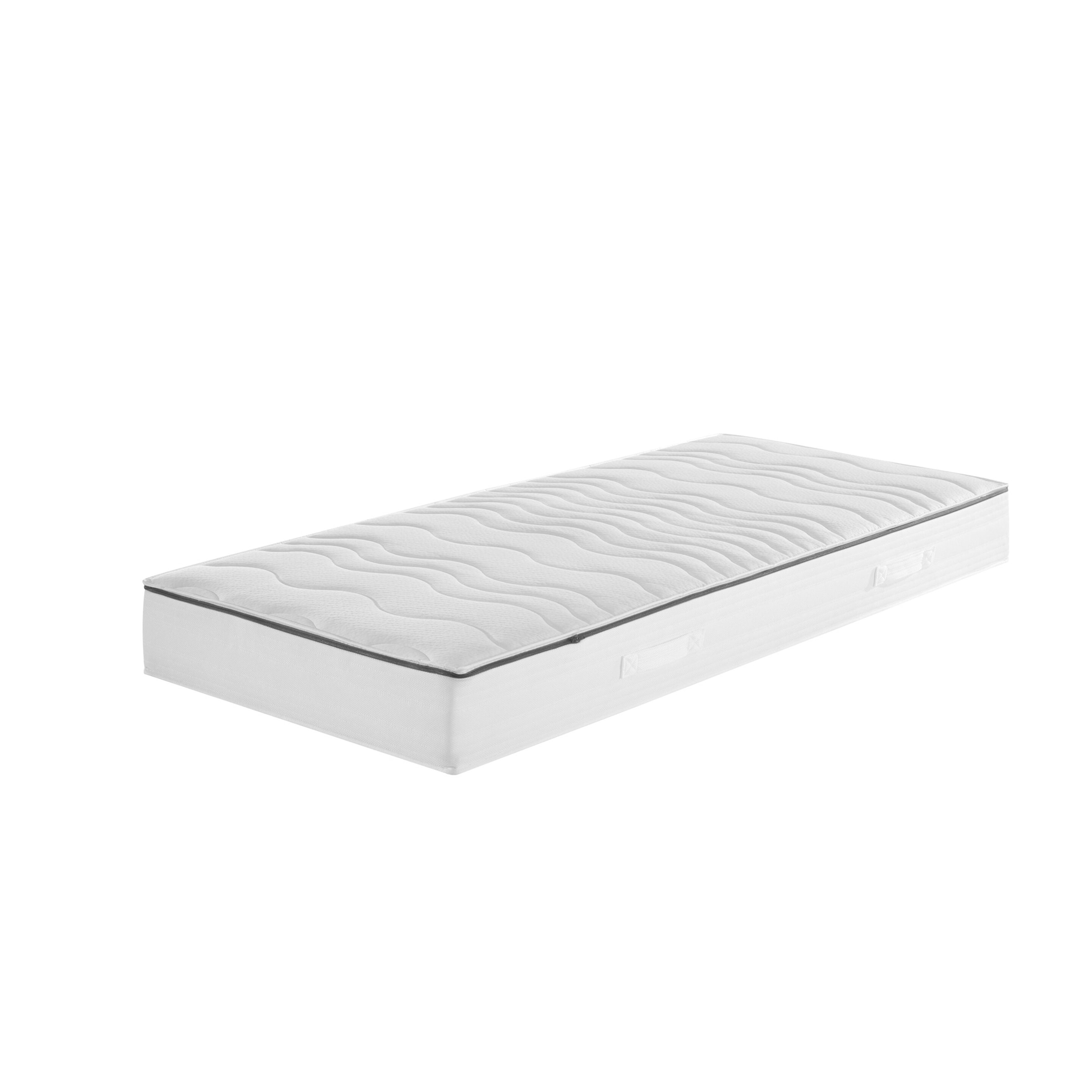 Zonen-Tonnentaschenfederkern-Matratze Megax Prestige Deluxe Top weiss