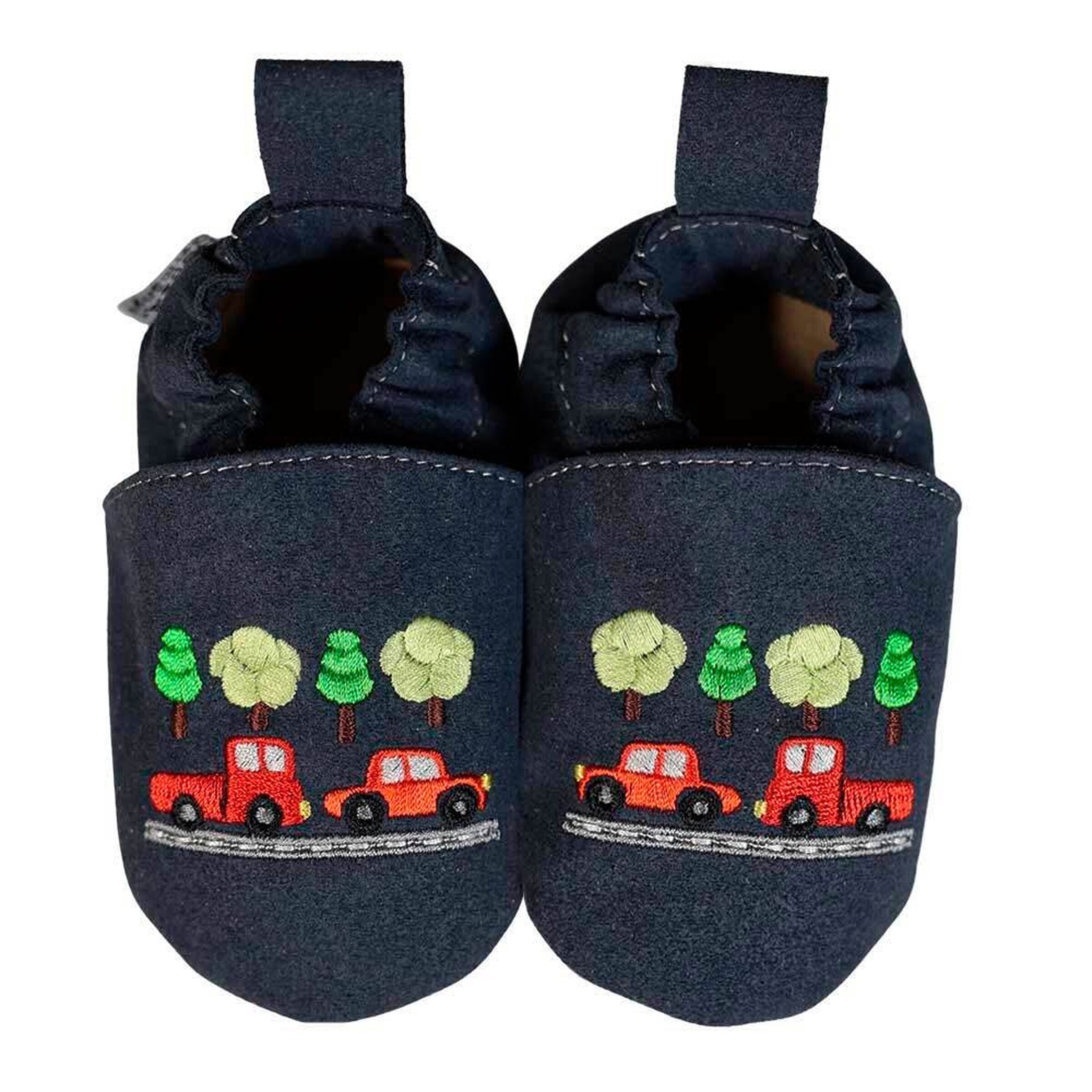 Hobea-Germany Kinderschuhe RecyStep Autos blau