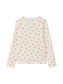 3er-Pack Shirts mit langen Ärmeln Mädchen BASIC