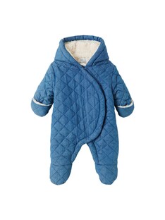 Baby Overall aus Chambray, Wattierung Recycling-Polyester