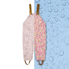 Regenhose mit Trägern Regenbögen Farbwechsel