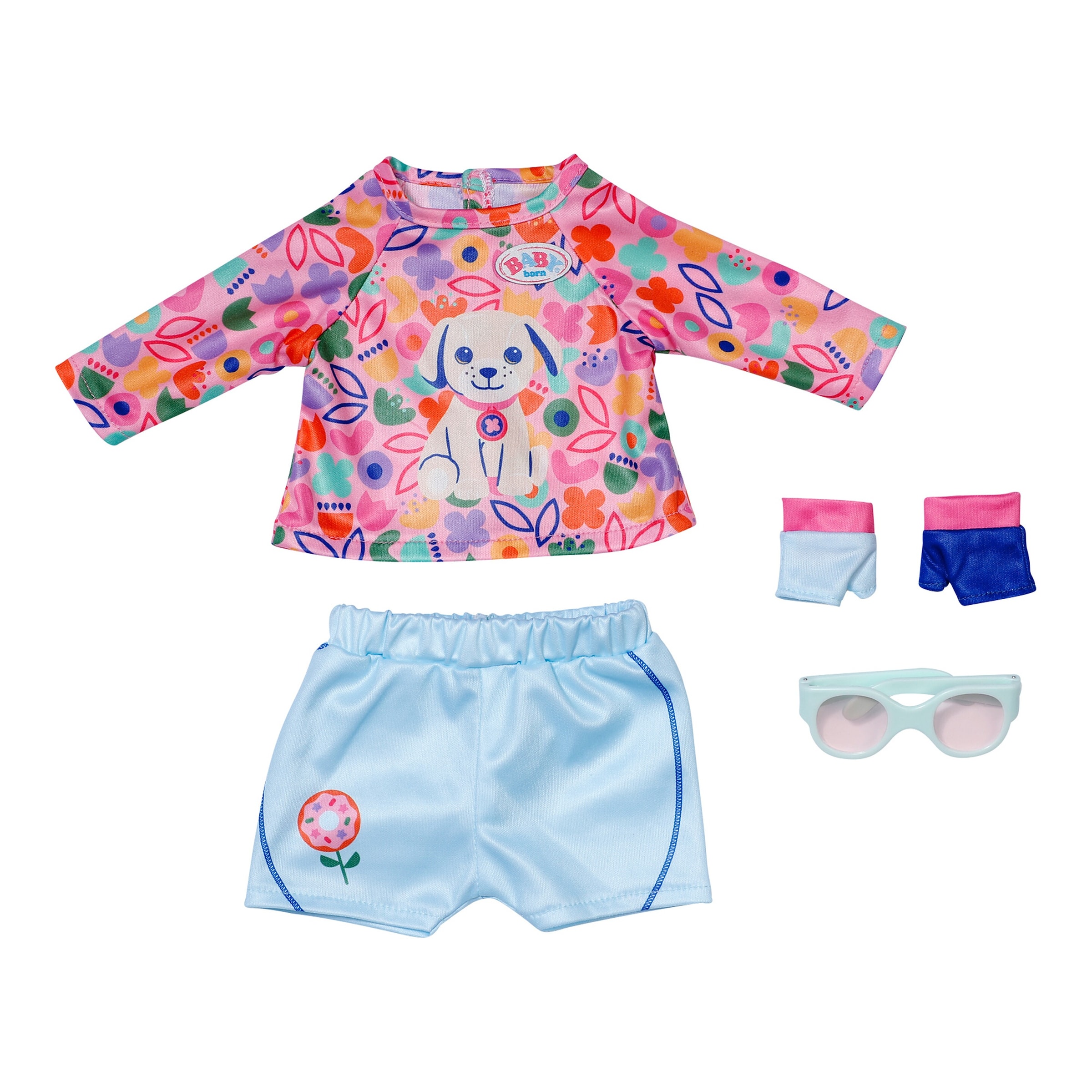 Zapf Creation Baby Born Puppen Outfit Fahrrad 43cm