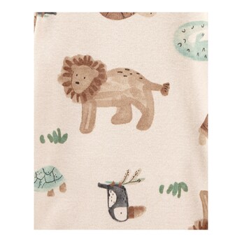 4er-Pack Bodys langarm Tiere Ringel