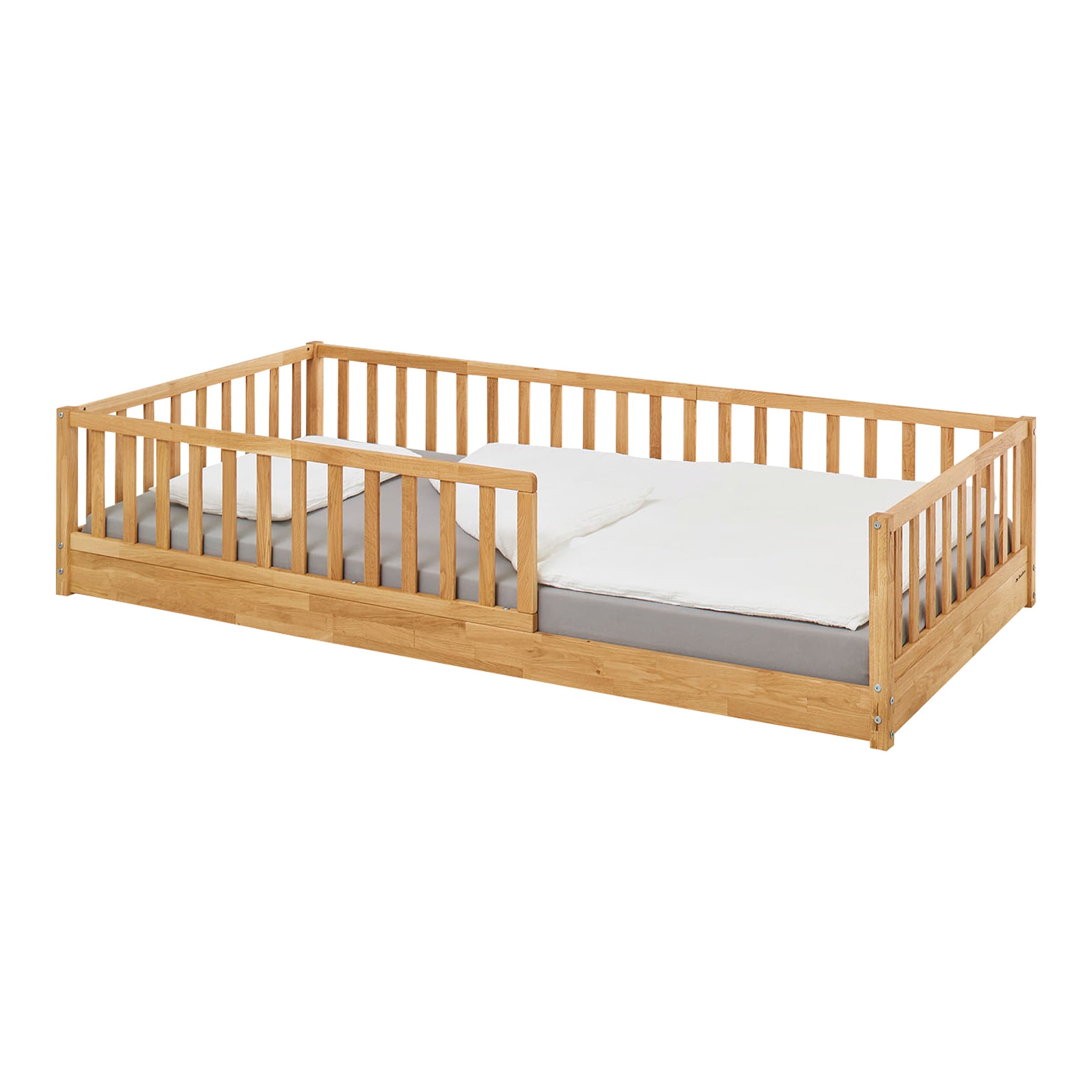 Pinolino Bodenbett Eik 90 x 200 cm