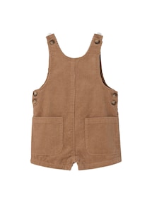 Kurze Baby Latzhose aus Cord