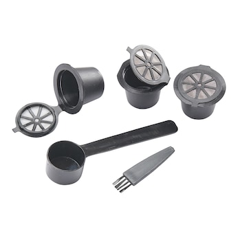 Koffiecapsuleset “Herbruikbaar”, 3 stuks