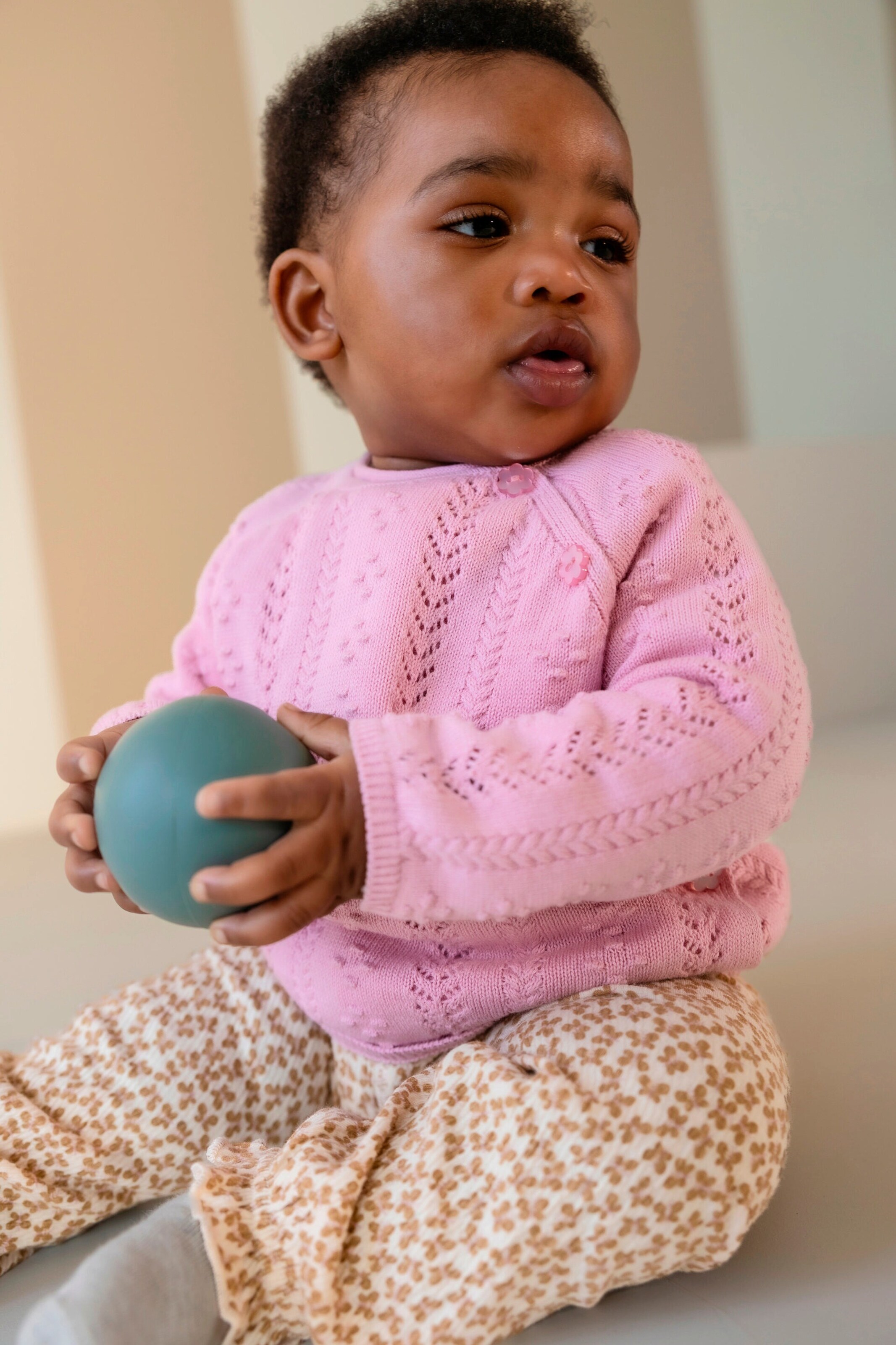 Thumbnail - Noppies Baby Strickjacke