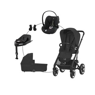 Kombikinderwagen Talos S Lux Travel-Set inkl. Babyschale Cloud G i-Size und Isofix-Basis Base G