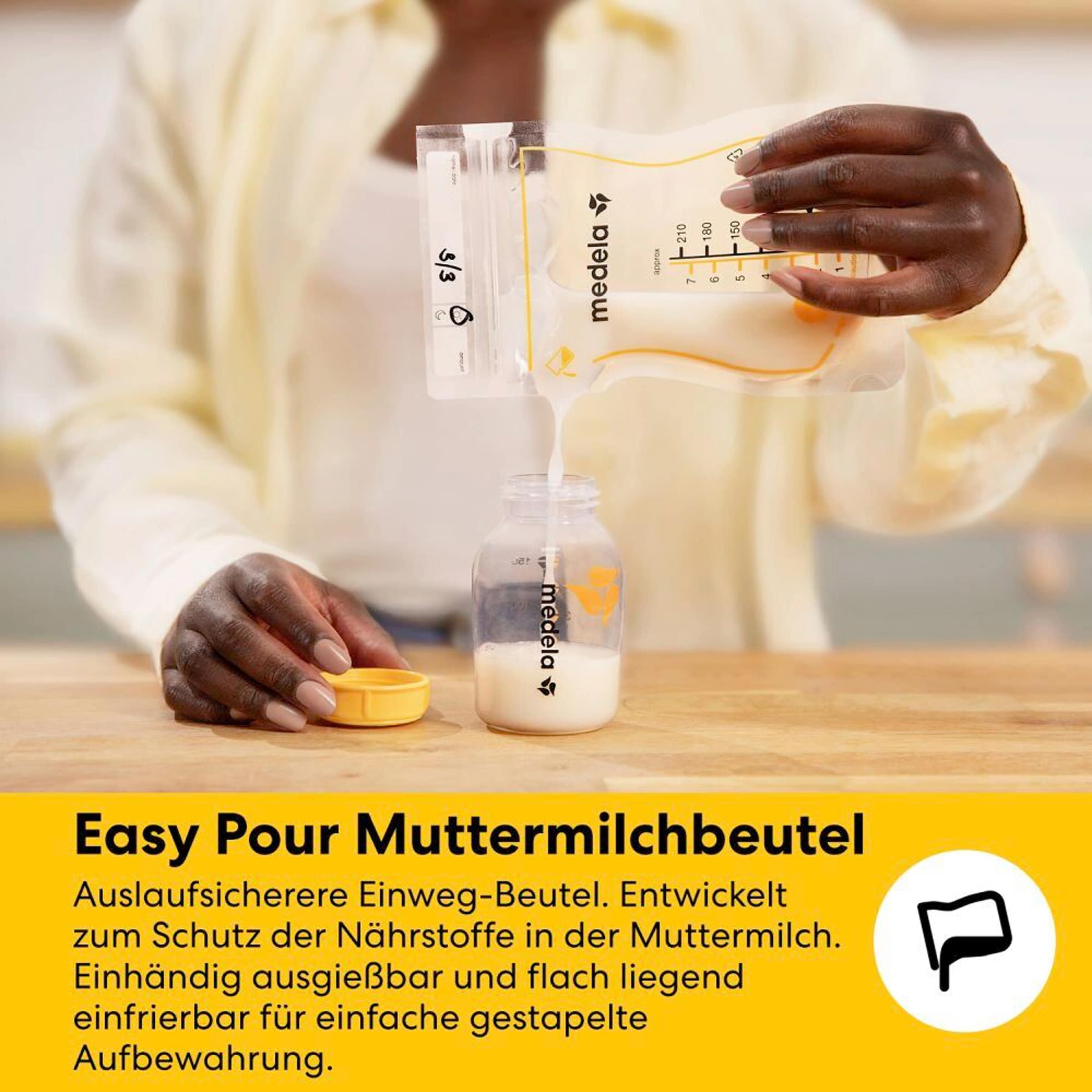 All-in-one Muttermilch Aufbewahrungsset