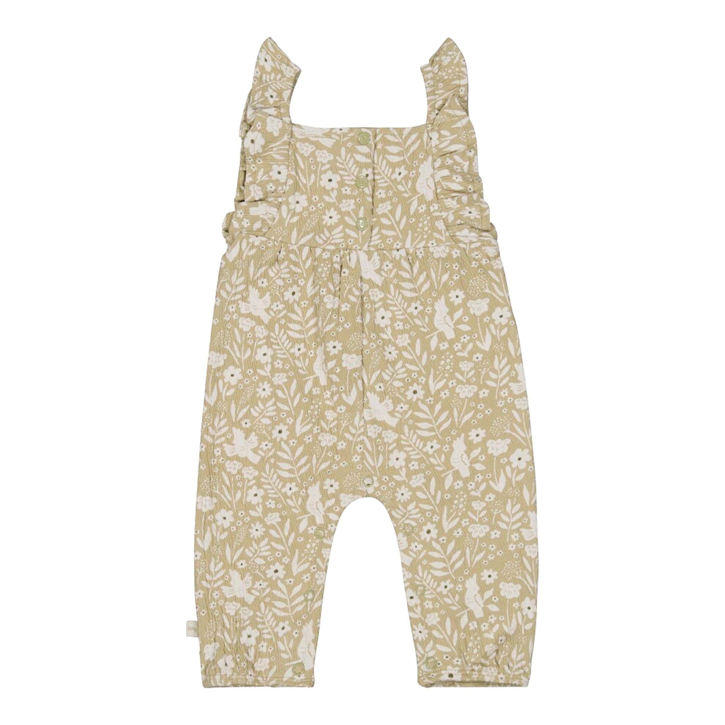 Feetje Krepp-Overall Blumen