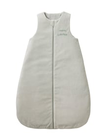 Ärmelloser Baby Cord-Schlafsack mitwachsend BASIC TOG 2,5