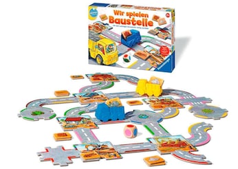 Wir spielen Baustelle - Spiele für Kleinkinder ab 2,5 Jahre