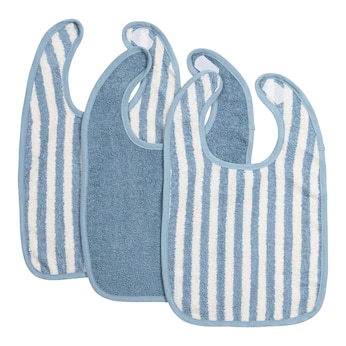 3er-Pack Klettlätzchen 