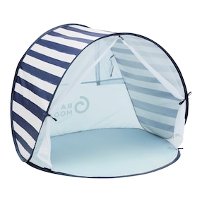Strandmuschel Marinière mit UV-Schutz 50+