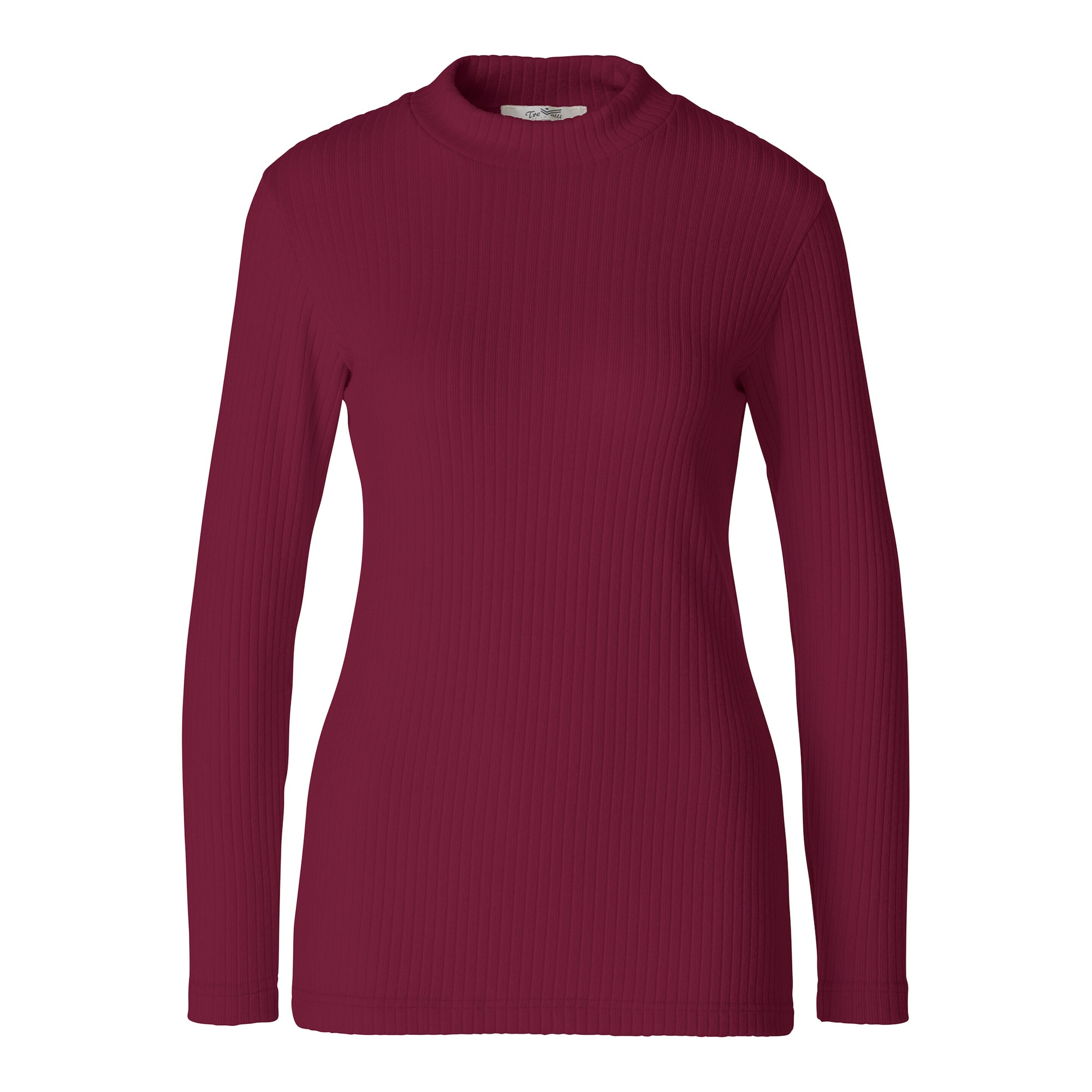 Damen-Pullover, gerippt XL rot