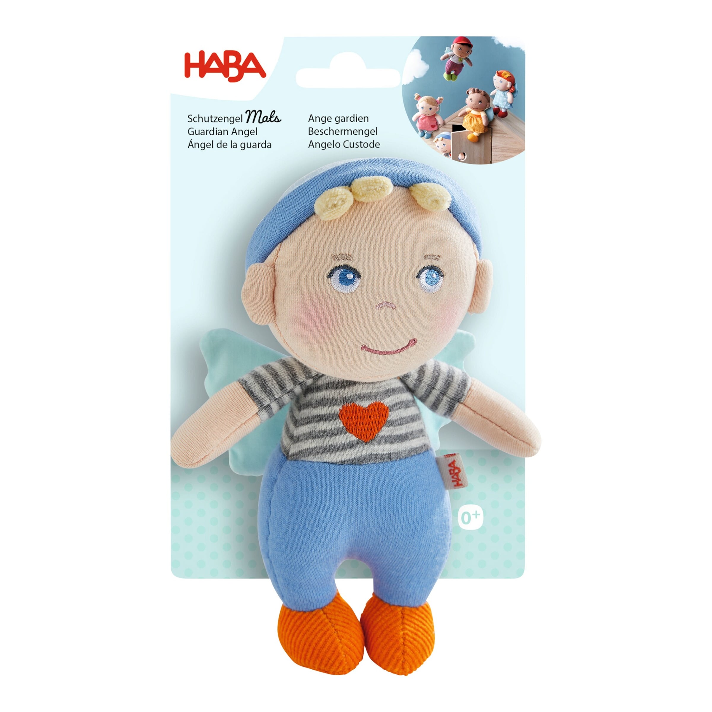Stoffpuppe Schutzengel Mats 15cm