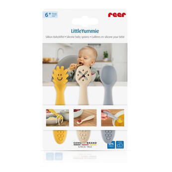 3er-Pack Silikon-Löffel LittleYummie