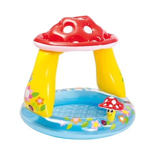 Baby-Pool Mushroom mit Verdeck