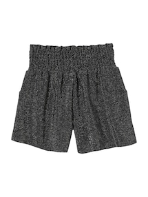 Mädchen Shorts in Metallic-Optik
