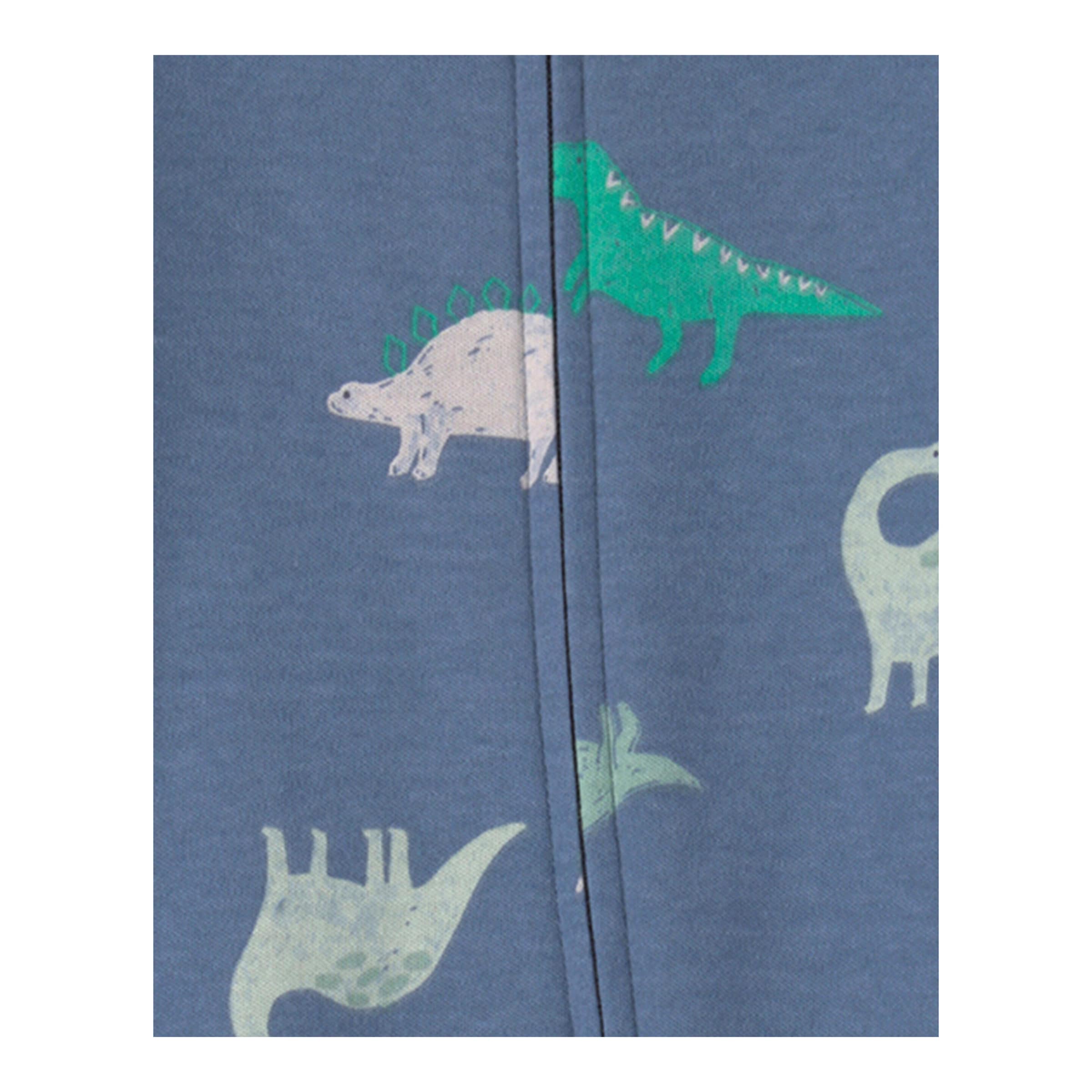 Schlafoverall mit Fuß Dinos