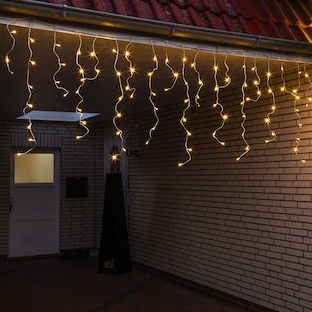 LED-Lichtervorhang "Eisregen", 5 m