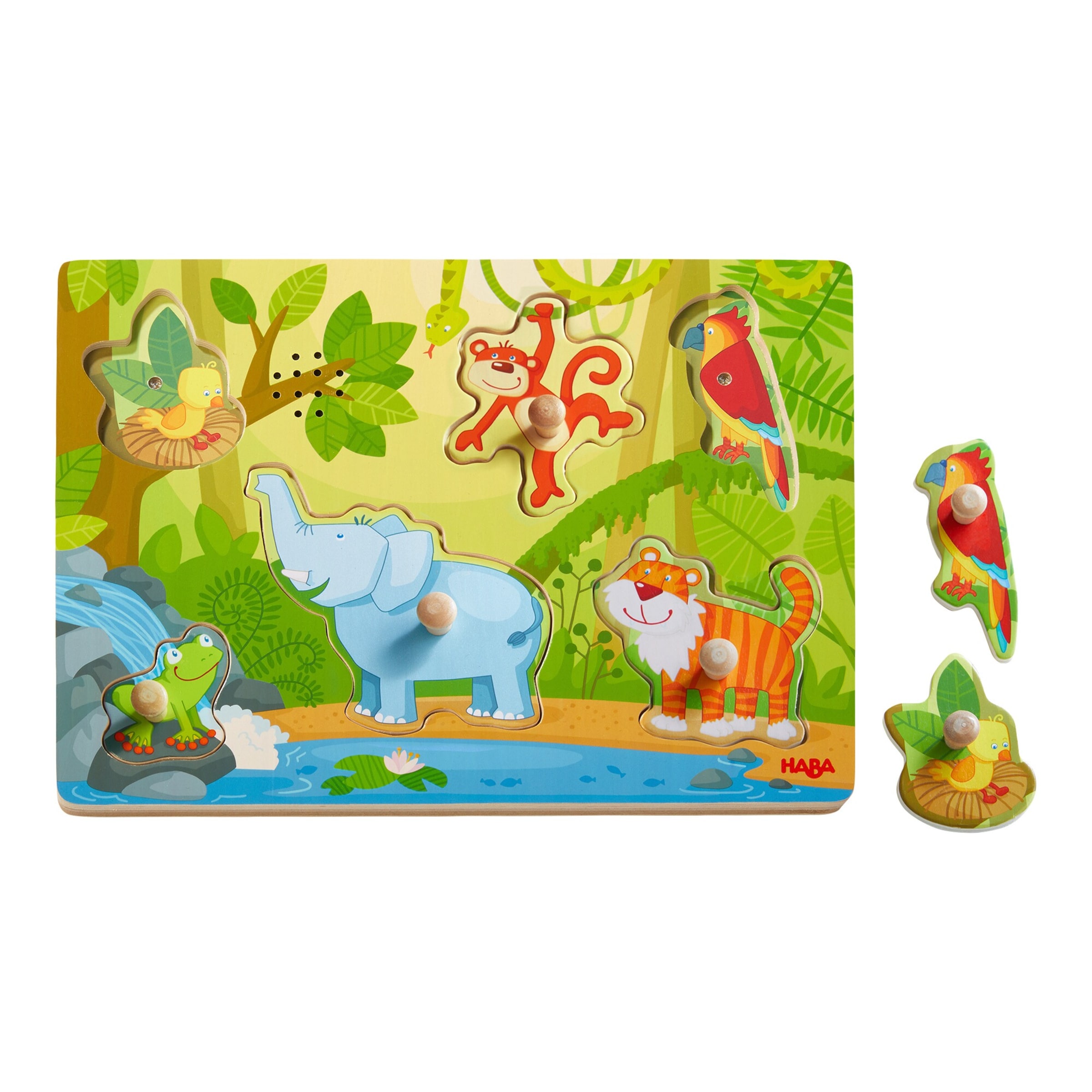 Haba Sound-Greifpuzzle Im Dschungel