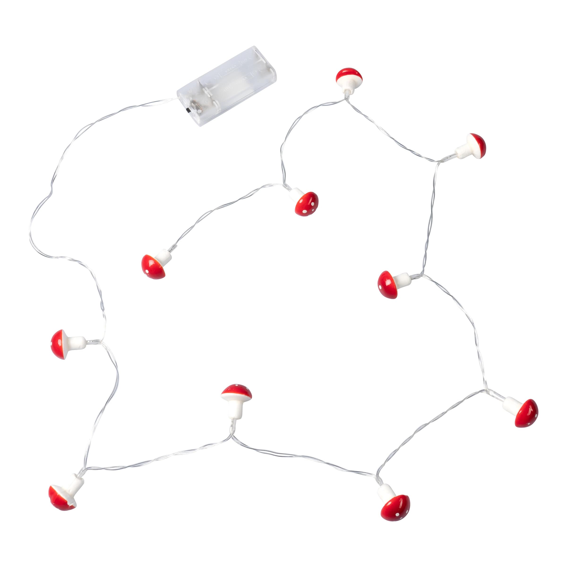 Lichterkette "Fliegenpilz", 1,2 m